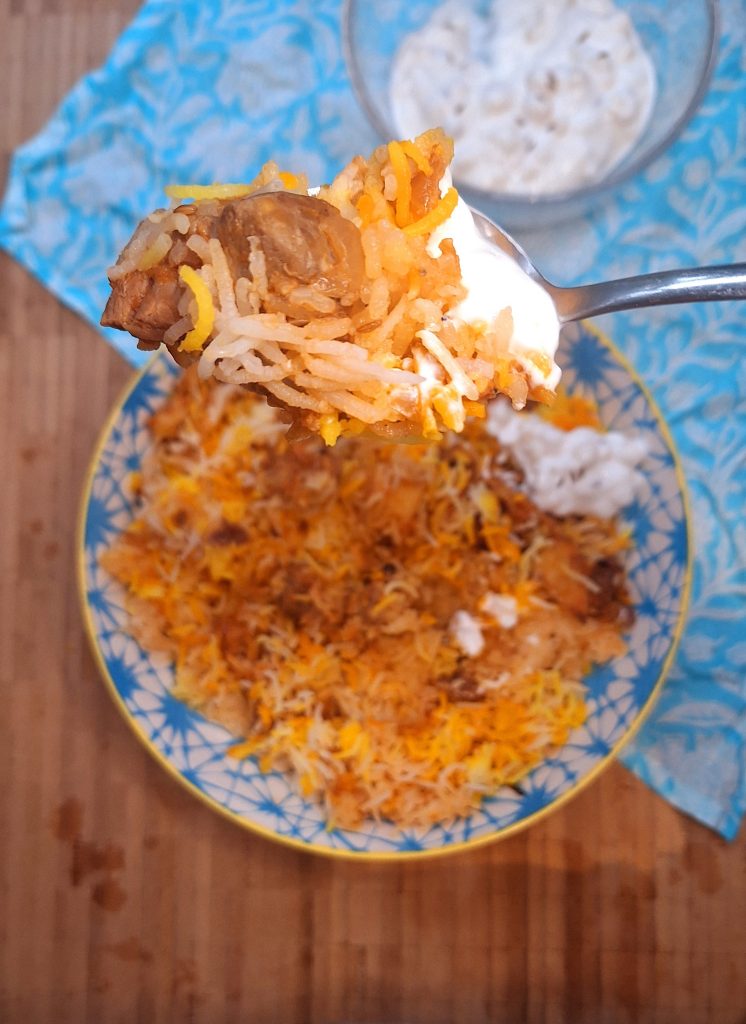Pakistani Lamb Biryani