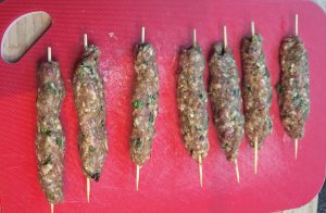Seekh Kebabs Skewers