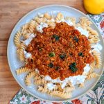 Spicy Lamb Keema Pasta
