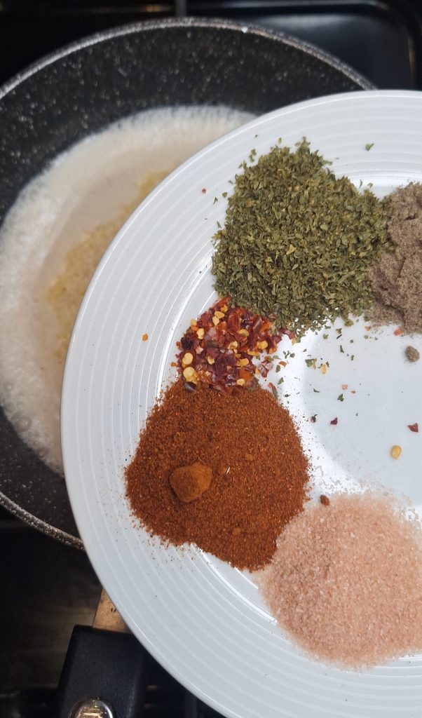 Add spices