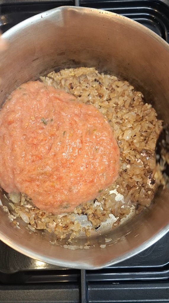 Add tomatoes and green chillies