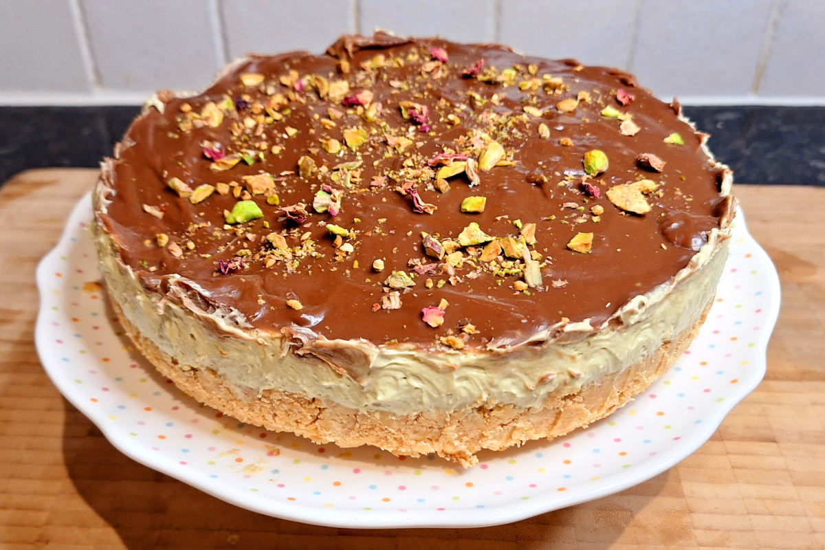 Creamy Pistachio Cheesecake recipe