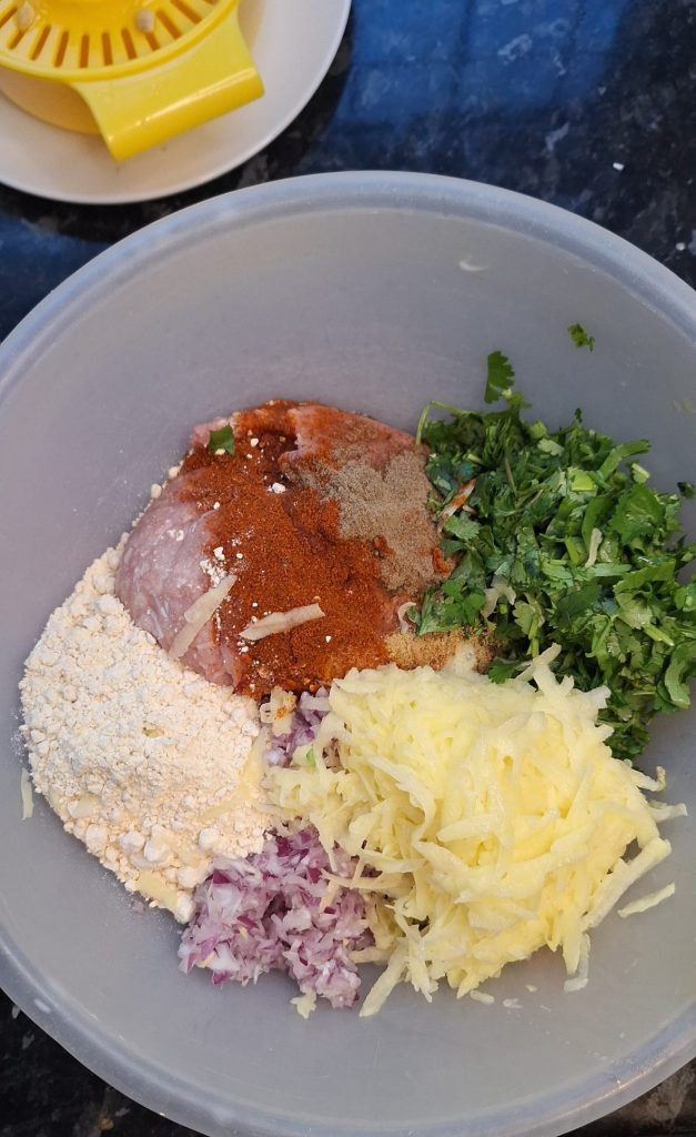 Kebab ingredients