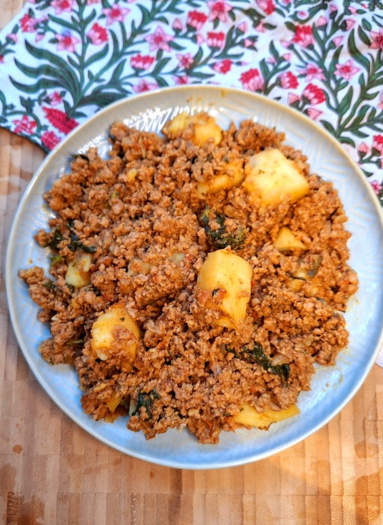 Potato and Meat curry