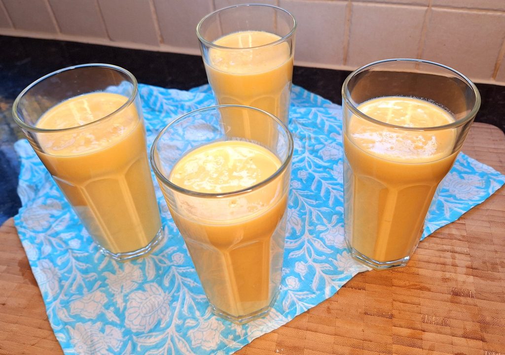 Refreshing Mango Lassi