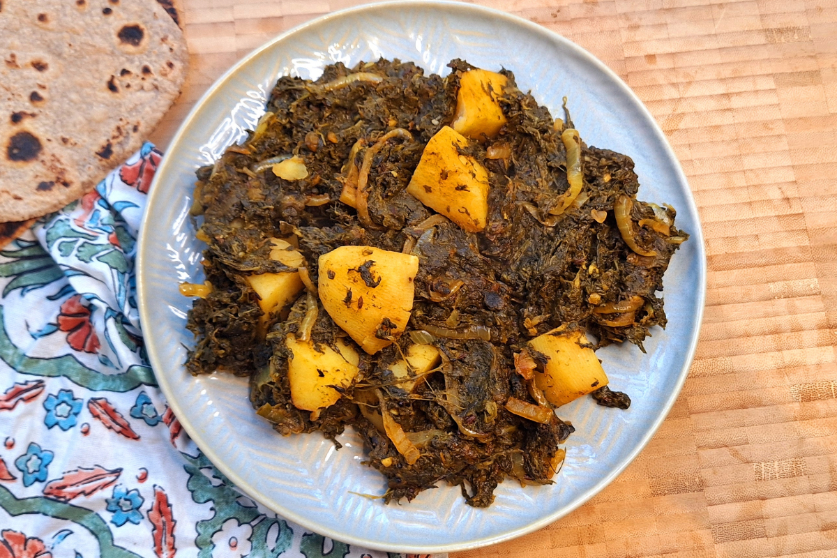Saag Aloo Recipe