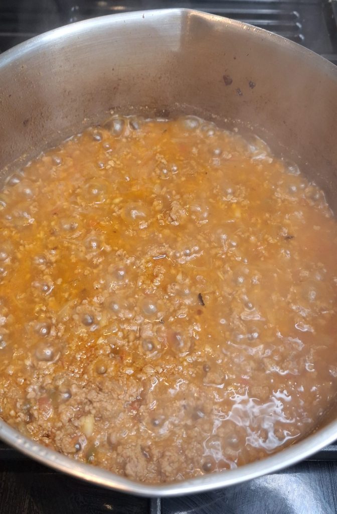 Simmer mince