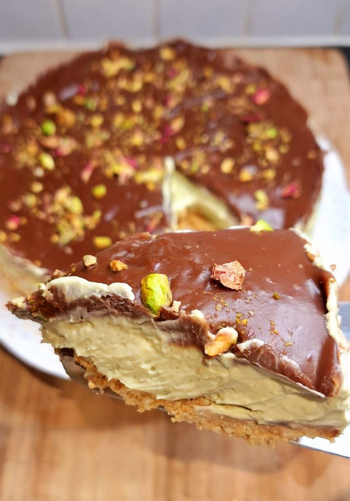 Slice of cheesecake