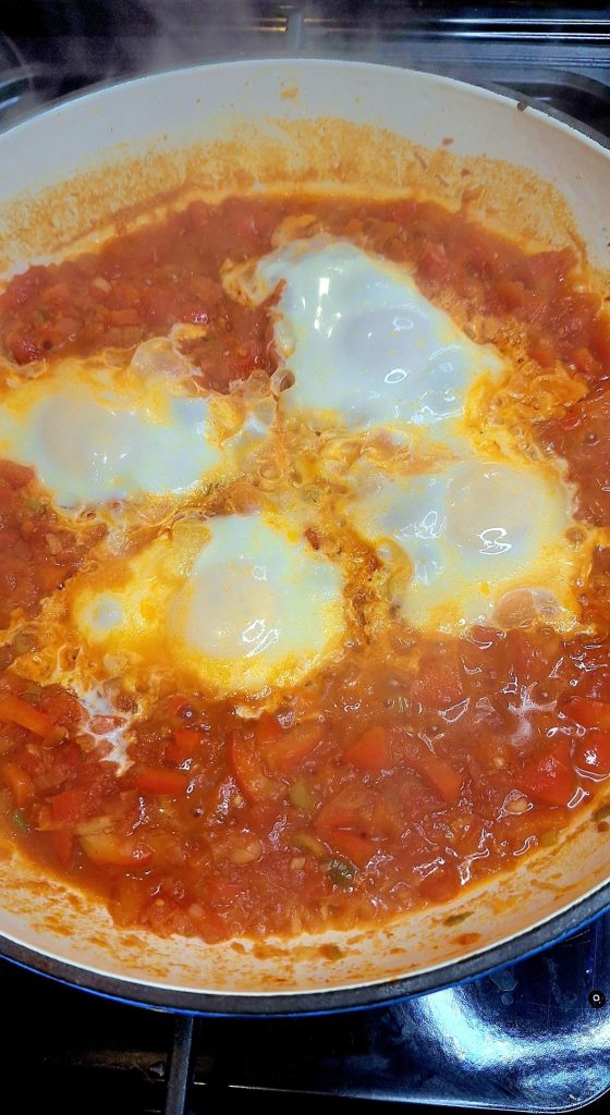 Poach eggs