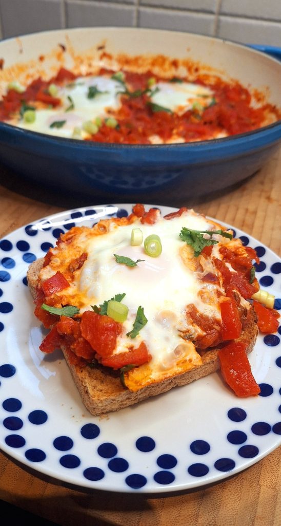Middle Eastern Eggs In Tomato Sauce