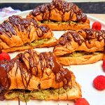 Pistachio Kunafa Croissant Recipe