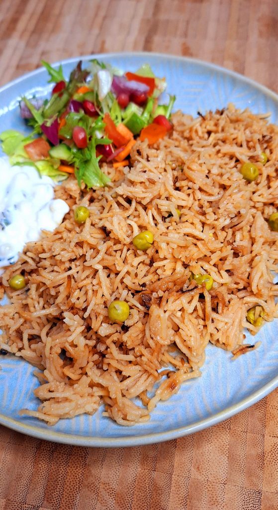 Easy Pea Rice