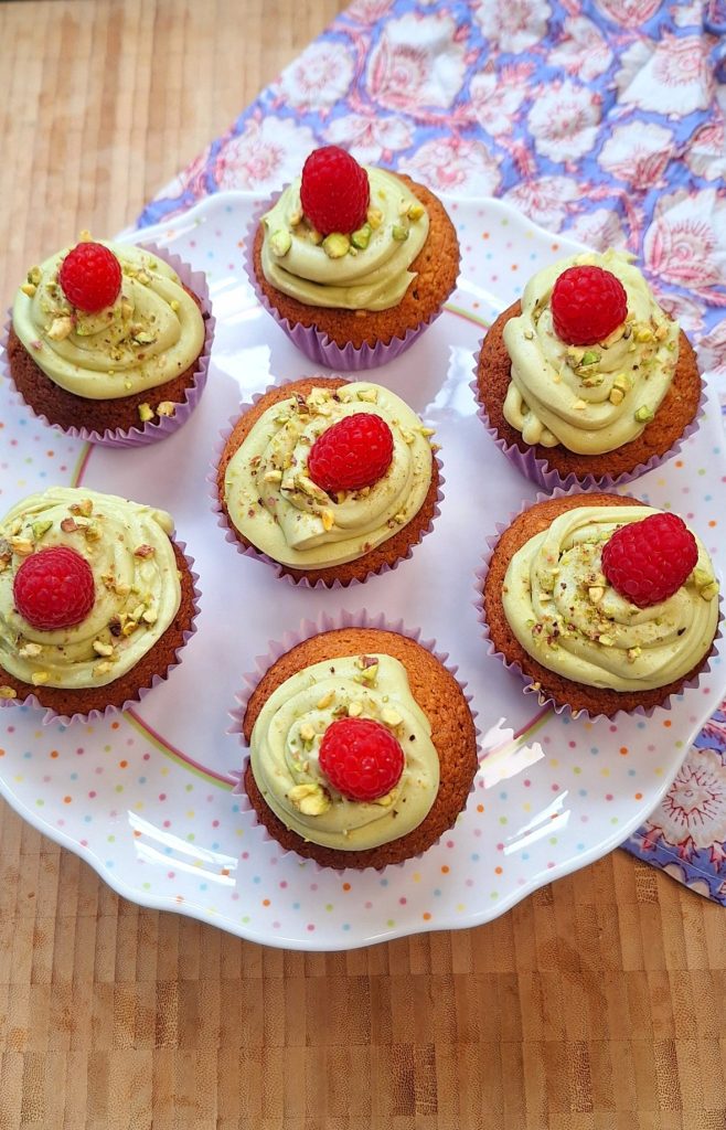 Moist nutty cupcakes