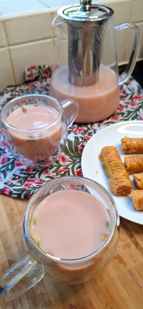 Traditional Creamy Kashmiri Tea