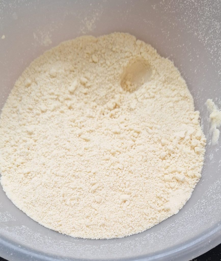 Finger print in dough