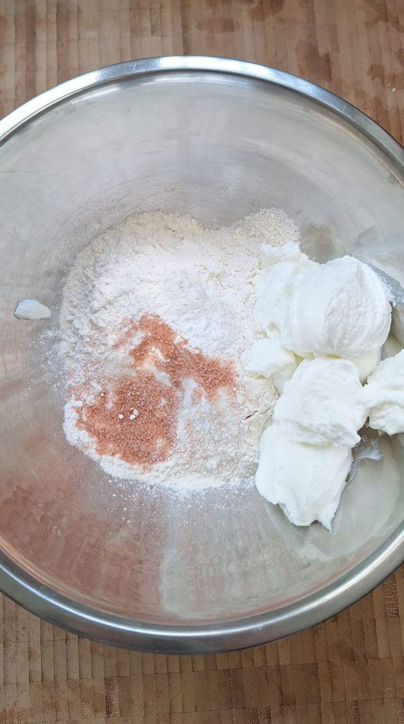 Garlic naan ingredients