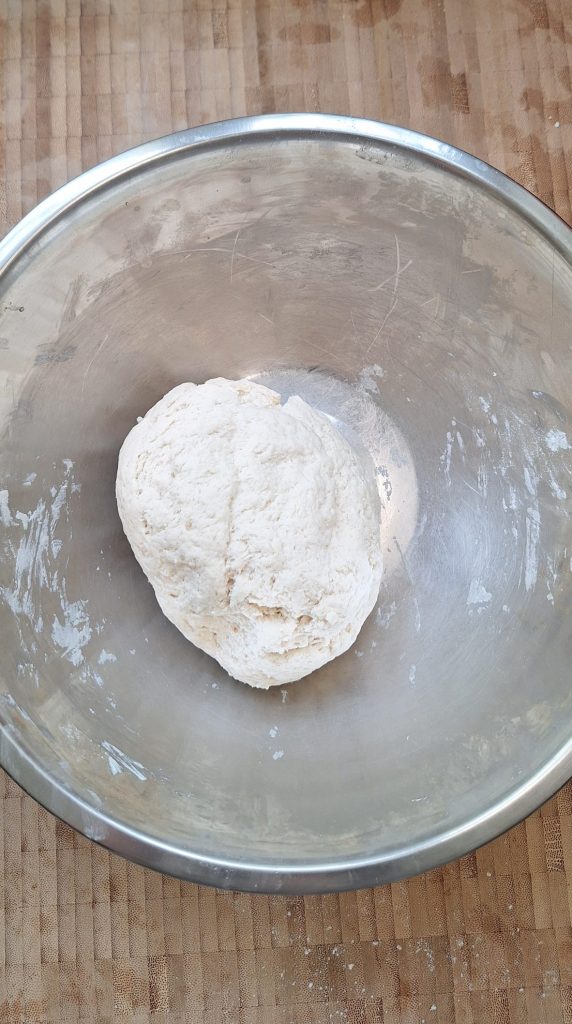 Dough leave to rest