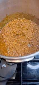 Masala simmering