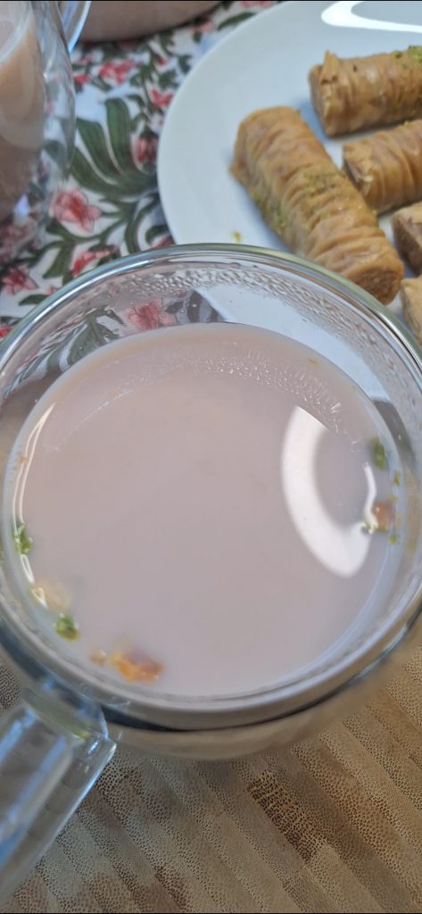 Add pistachio nuts